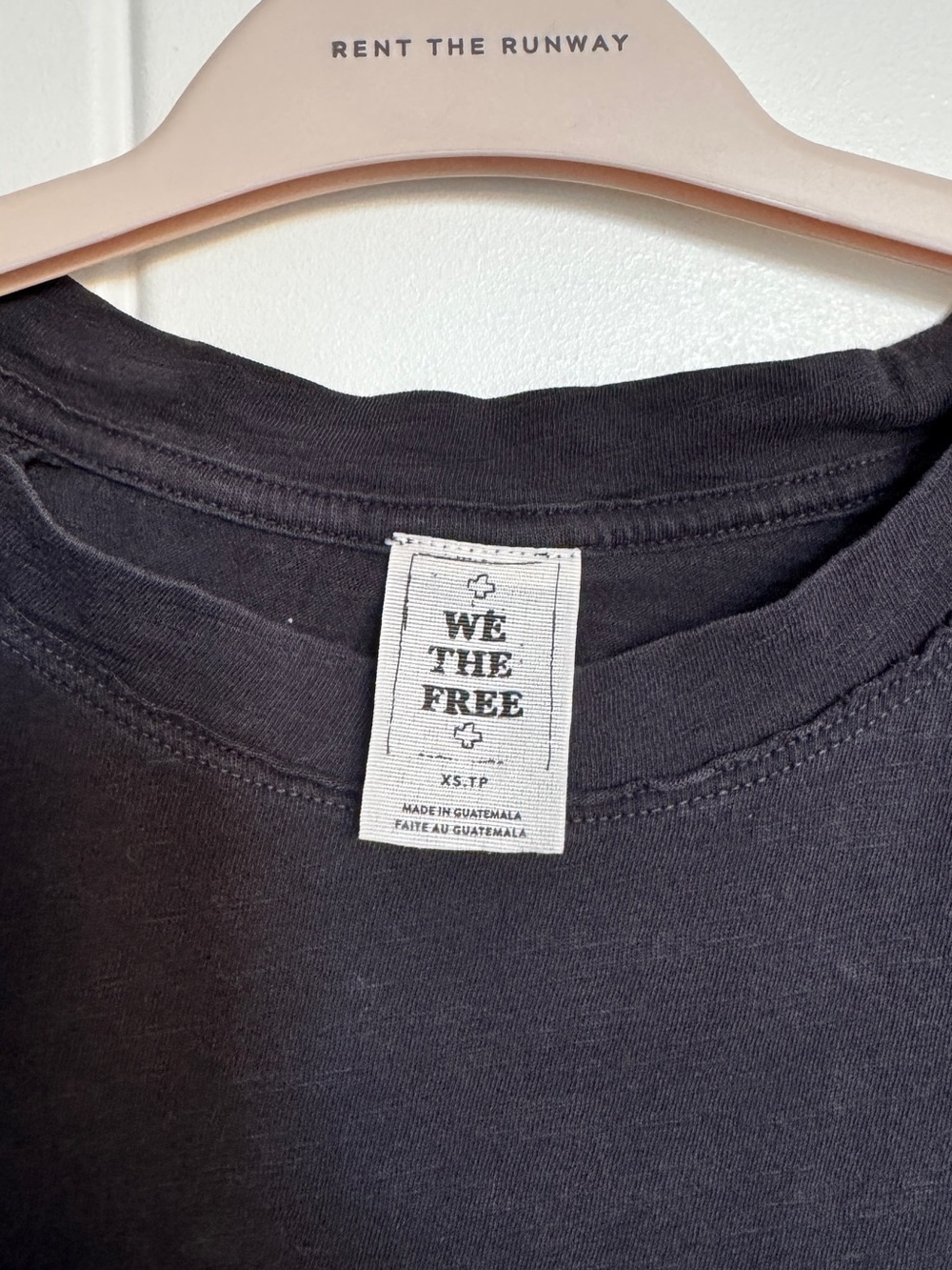 We The Free Black Long Sleeve Tee